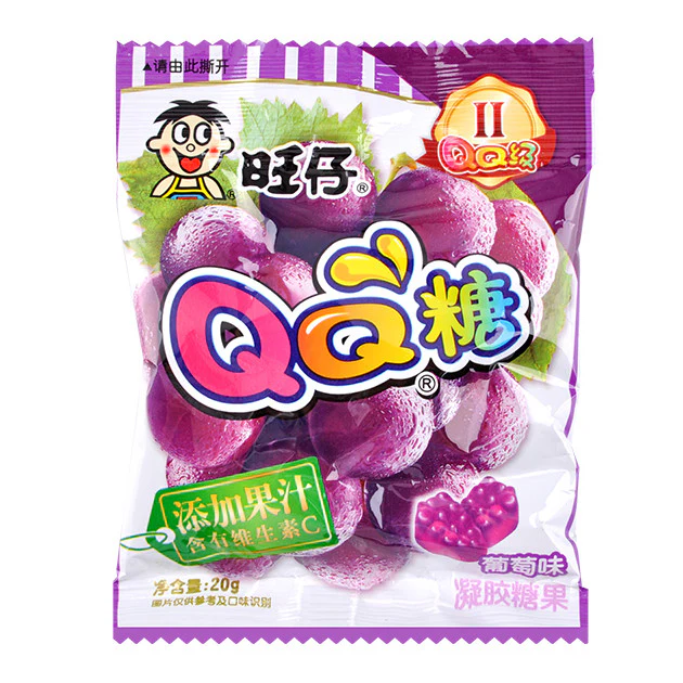 Wang wang gumeni bomboni okus grožđa 20g