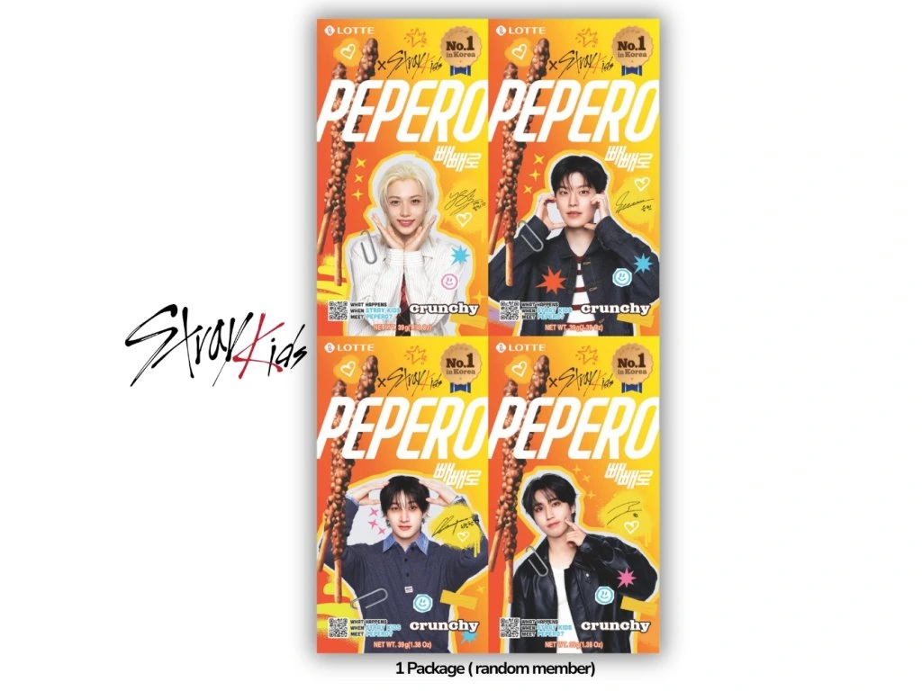 Pepero štapići s prelijevom, okus Crunchy čokolada 39g