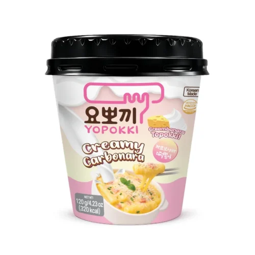 Tteokbokki tjestenina od riže okus Carbonara 120g YOPOKKI