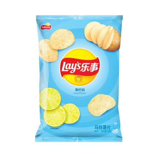 Lay's čips okus limeta 70g