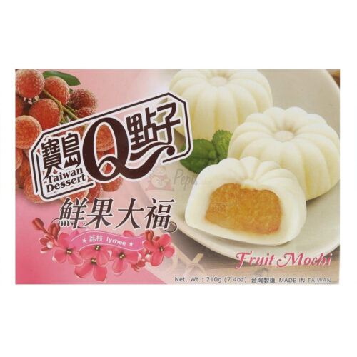 Q Brand Mochi okus litchi 210g