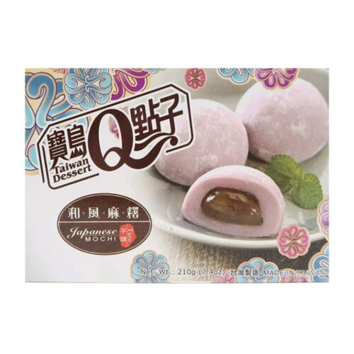 Q Brand Mochi okus taro 210g