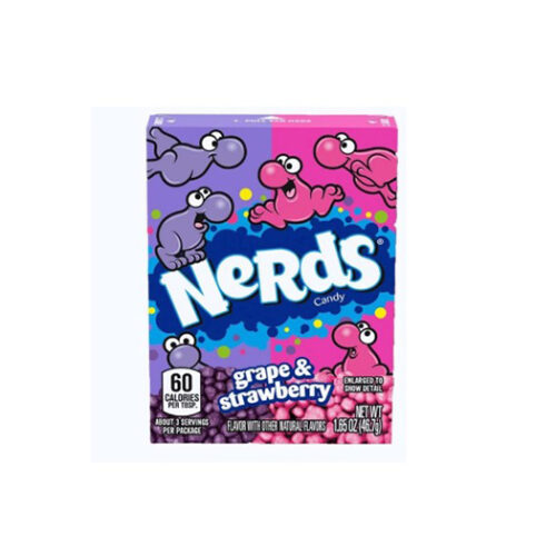 NERDS bomboni okus jagode i grožđe 46,7g