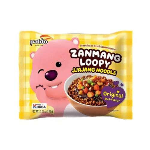 Paldo ZANMANG LOOPY jjajiang instant noodles 110g
