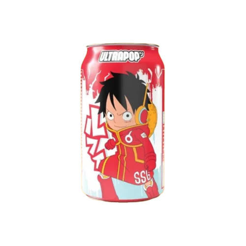 One Piece Luffy gazirano piće okus limuna i jagode 330ml