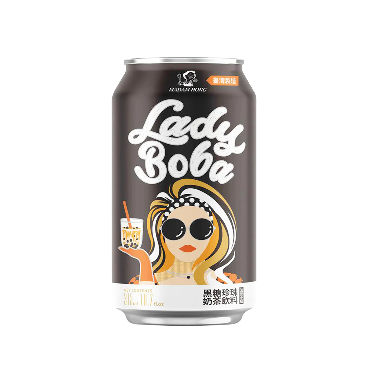 LADY BOBA bubble tea okus Brown Sugar 315ml