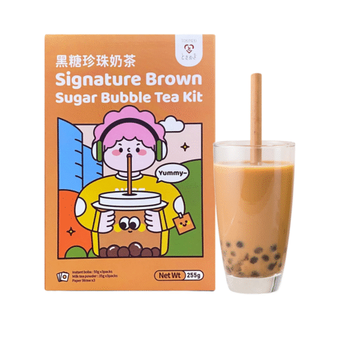 TOKIMEKI Bubble Tea kit okus Brown sugar 255g