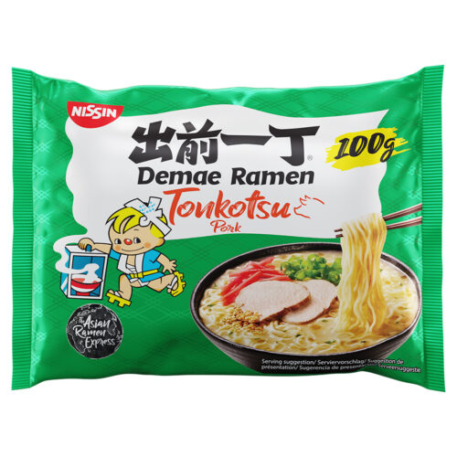 NISSIN Demae Ramen okus svinjetine tonkotsu 100g