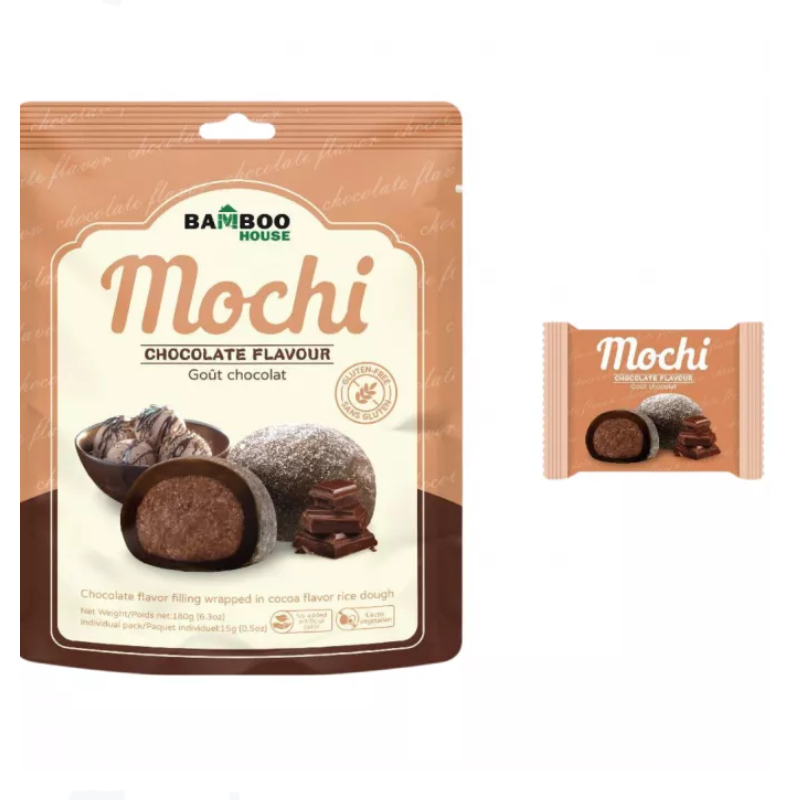 Bamboo House Mochi okus čokolade 180g
