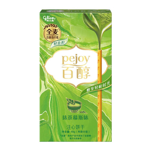 Glico Pejoy štapići s prelijevom, okus Matcha mousse 48g
