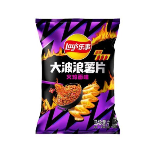 Lay's čips Big Wave okus Hot Chicken Noodle 70g