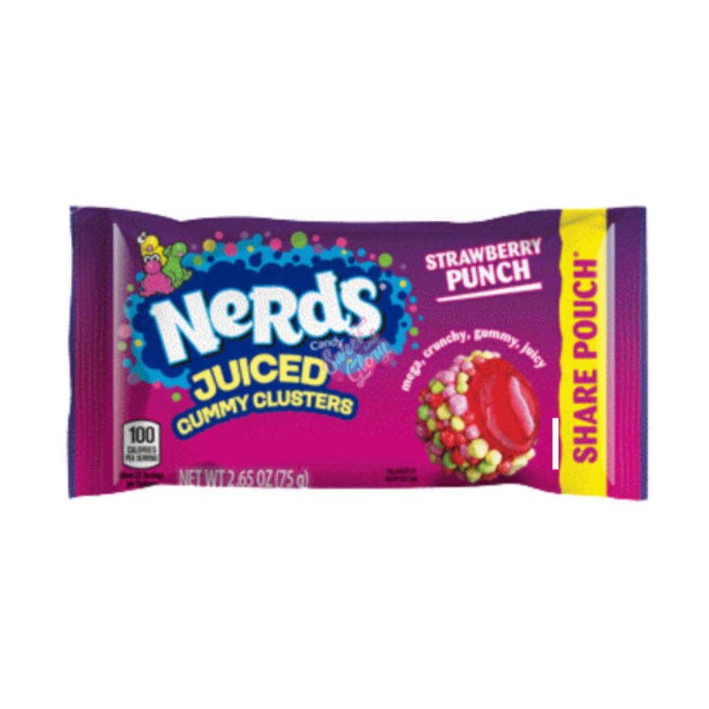 NERDS gummy clusters juiced 75g
