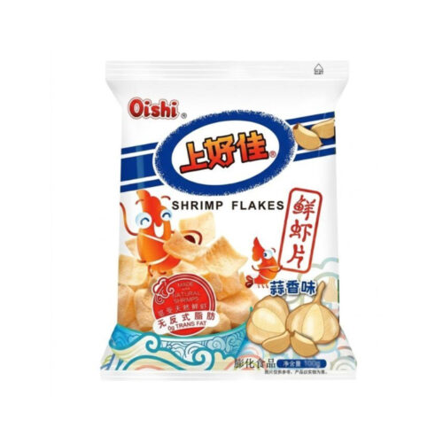 Oishi pahuljice od škampa okus češnjaka 40g