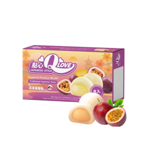 Qlove mini mochi okus marakuje 80g