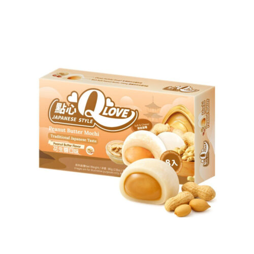 Qlove mini mochi okus kikirikija 80g