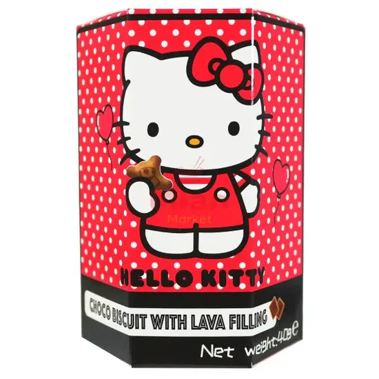 Hello Kitty keksi s punjenjem od lava čokolade 40g