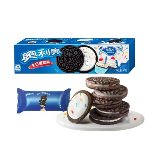 Oreo keksi okus Birthday cake 97g