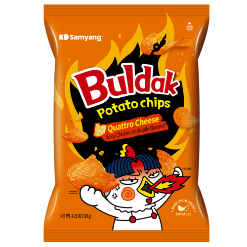 Samyang Buldak čips okus 4 sira 55g