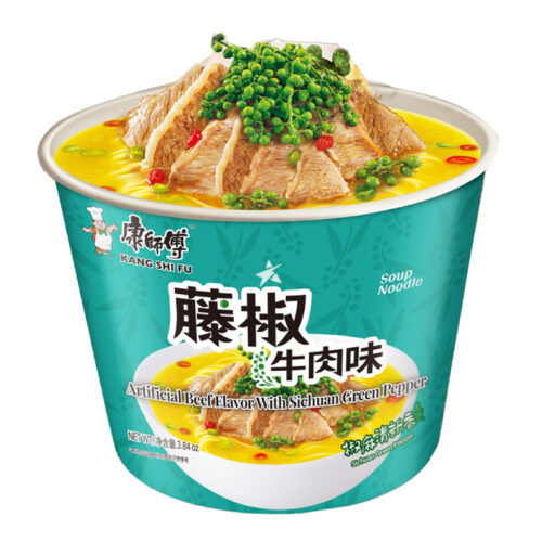 KANG SHI FU Instant Noodles Beef & Sichuan pepper bowl 108g