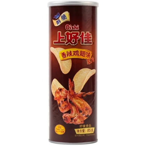 Oishi čips okus BBQ 85g