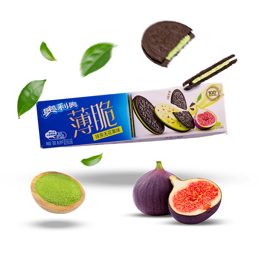 Oreo tanki keksi okus matcha i smokva 95g